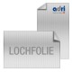 Window Graphics Lochfolie