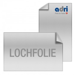 Window Graphics Lochfolie