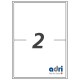 Textiletiketten 199,6x143,5 mm (2 St. pro Bogen)